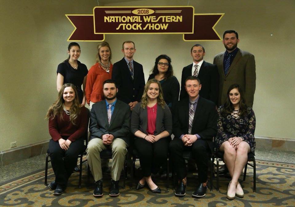 Livestock Judging Team at National Western Stock Show