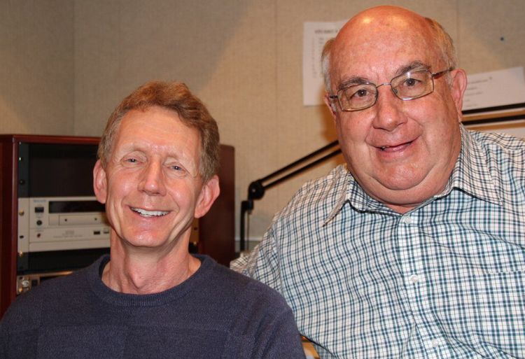 Mike Kaufman, left, and Kirk Heinze.