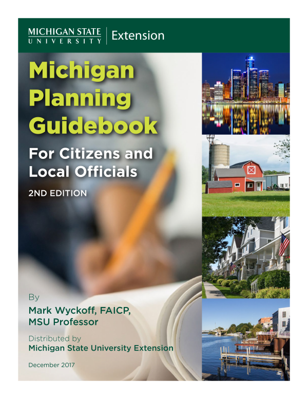 Michigan Planning Guidebook cover