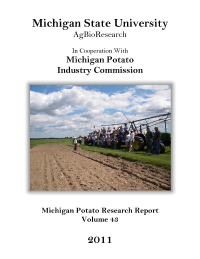 2011 Michigan Potato Research Report