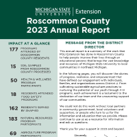 Roscommon 2023 annual report cover