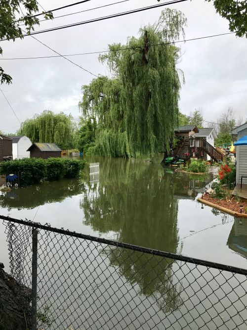 Flooding in June 2017 caused damage across the Saginaw Bay region, and a state of emergency was declared in Bay, Isabella and Midland counties. Photo: Kip Cronk
