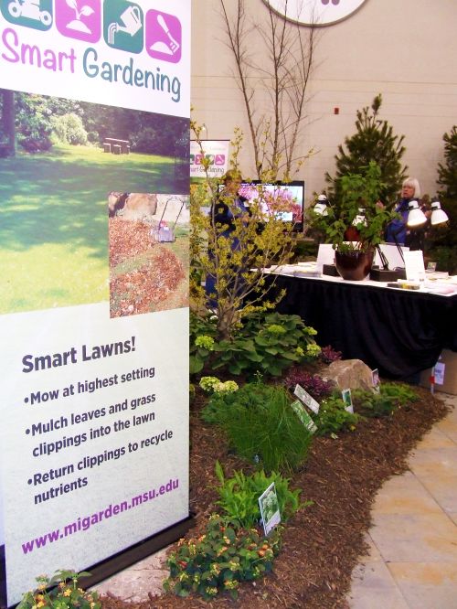 Smart Gardening display at the West Michigan Home and Garden Show.