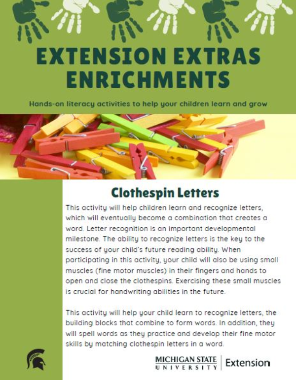 Thumbnail of Clothespin Letter document.