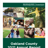 Cover page Oakland 2021 Annual Report