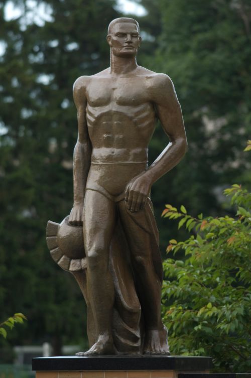 MSU Spartan Statue