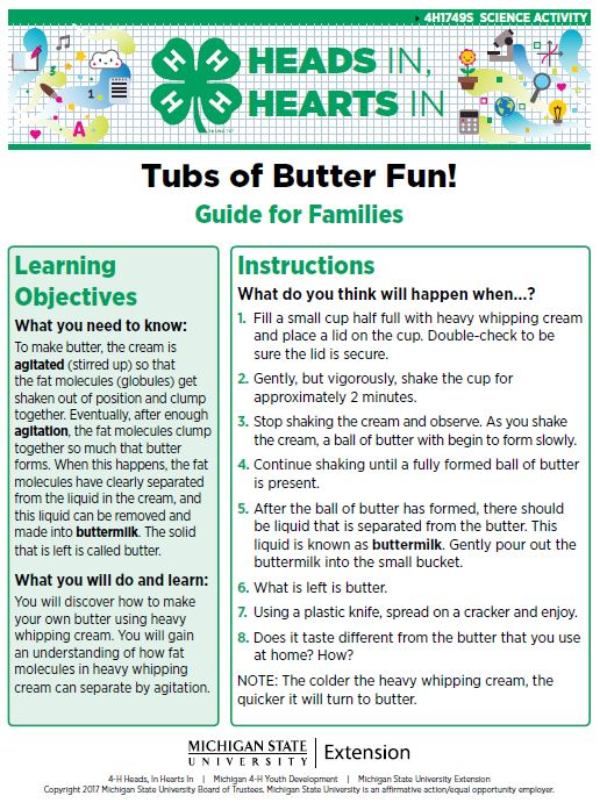 Tubs of Butter Fun! cover page.