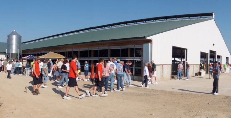 Consumer confidence in dairy farm housing and animal care increases greatly once they visit a modern dairy farm.
