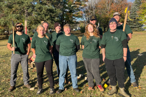 MSU Forestry Club Students Participate in Timber Sports Event for the First Time in Four Years