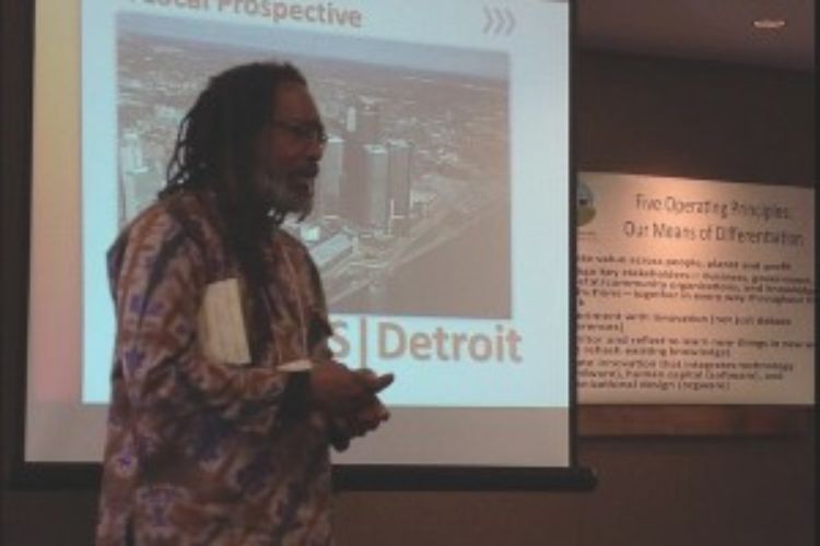 Malik Yakini, Executive Director of the Detroit Black Community Food Security Network, developing the coalition.