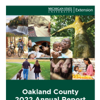 Cover of 2022 Oakland County Annual Report