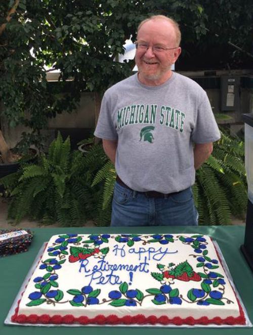 Pete Callow retires after 34 years of service to MSU horticulture