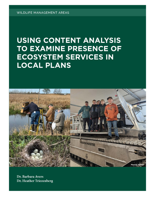 Picture of front cover of report