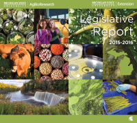 Cover of the 2015-16 Legislative Report.