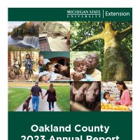 Oakland County 2023 Annual Report cover