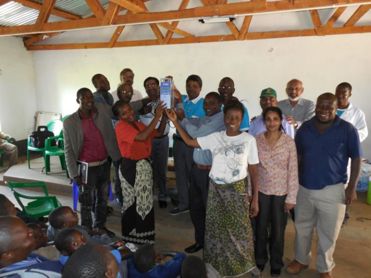 Best practices training workshop on milk quality and safety for the Magomero Milk Bulking Group, Lilongwe.