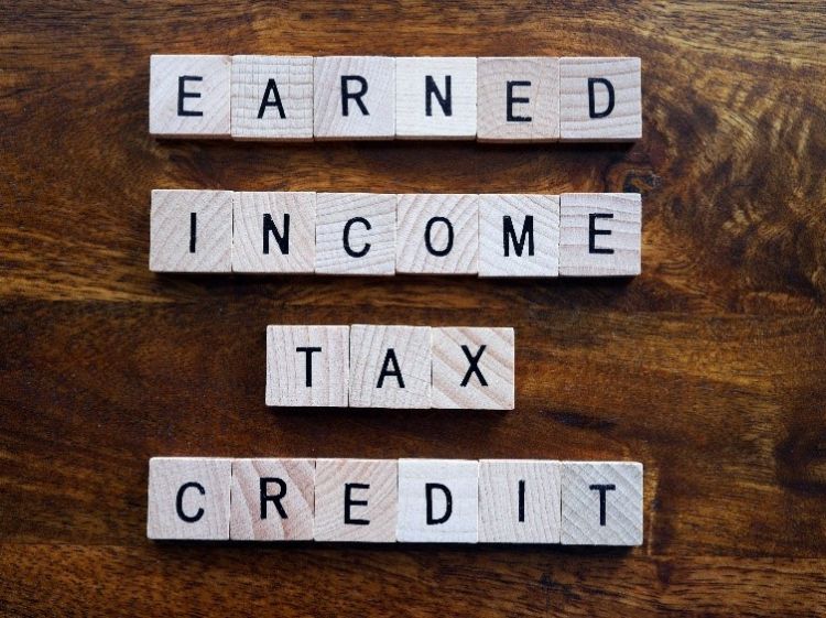 Word tiles spelling out Earned Income Tax Credit