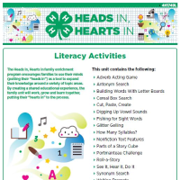 Full Literacy Activity Book cover page.
