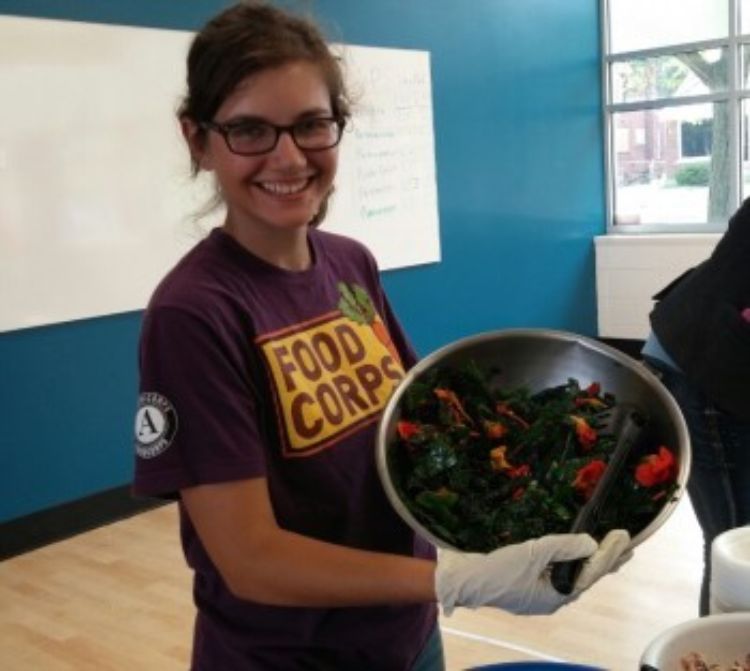 Angela Hojnacki is the Michigan Fellow at FoodCorps.