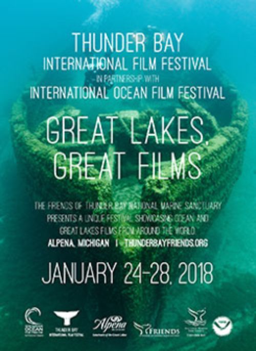 The 2018 Thunder Bay International Film Festival features films about Great Lakes issues, ocean exploration, maritime heritage, and more. 