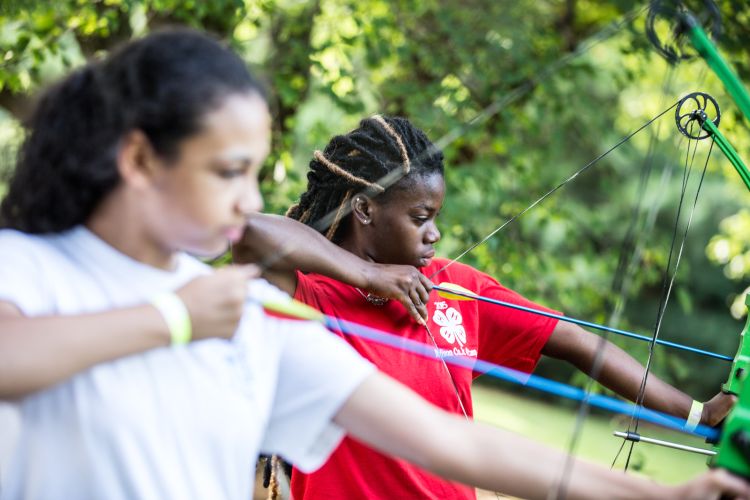 Detroit youth are learning archery.
