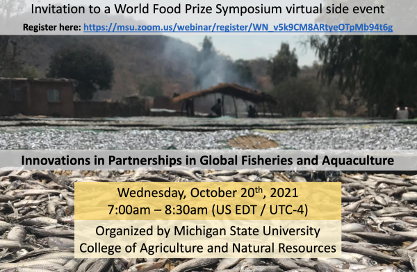 Innovations in Partnerships in Global Fisheries and Aquaculture