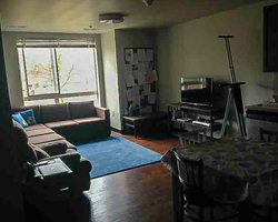 The residential space living room Nazmy used as an example of her recreational analysis.