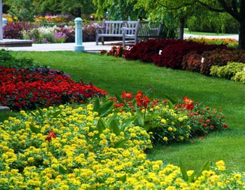 Trial gardens