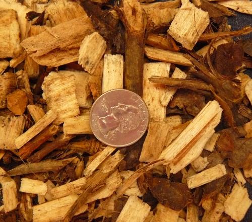 Conventional mix of wood chips. Some systems have stricter chip specifications than other systems.