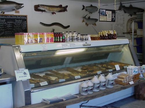Fish processors shop image.