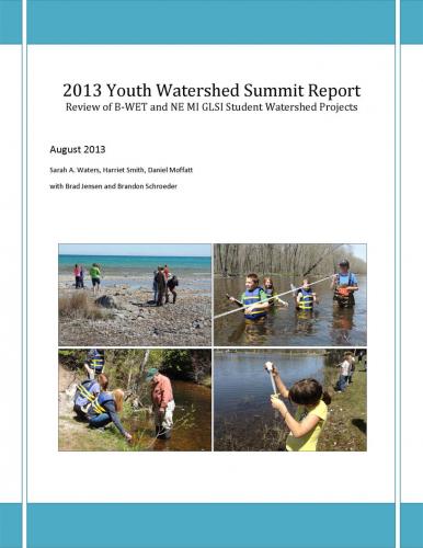 Youth Watershed Summit report cover image.