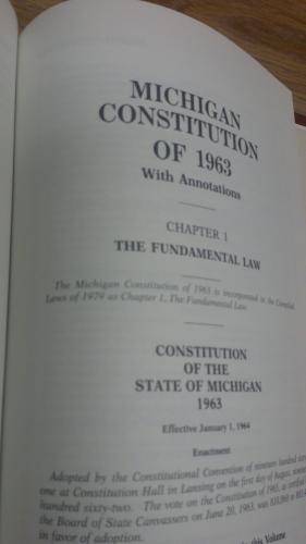 Michigan Constitution