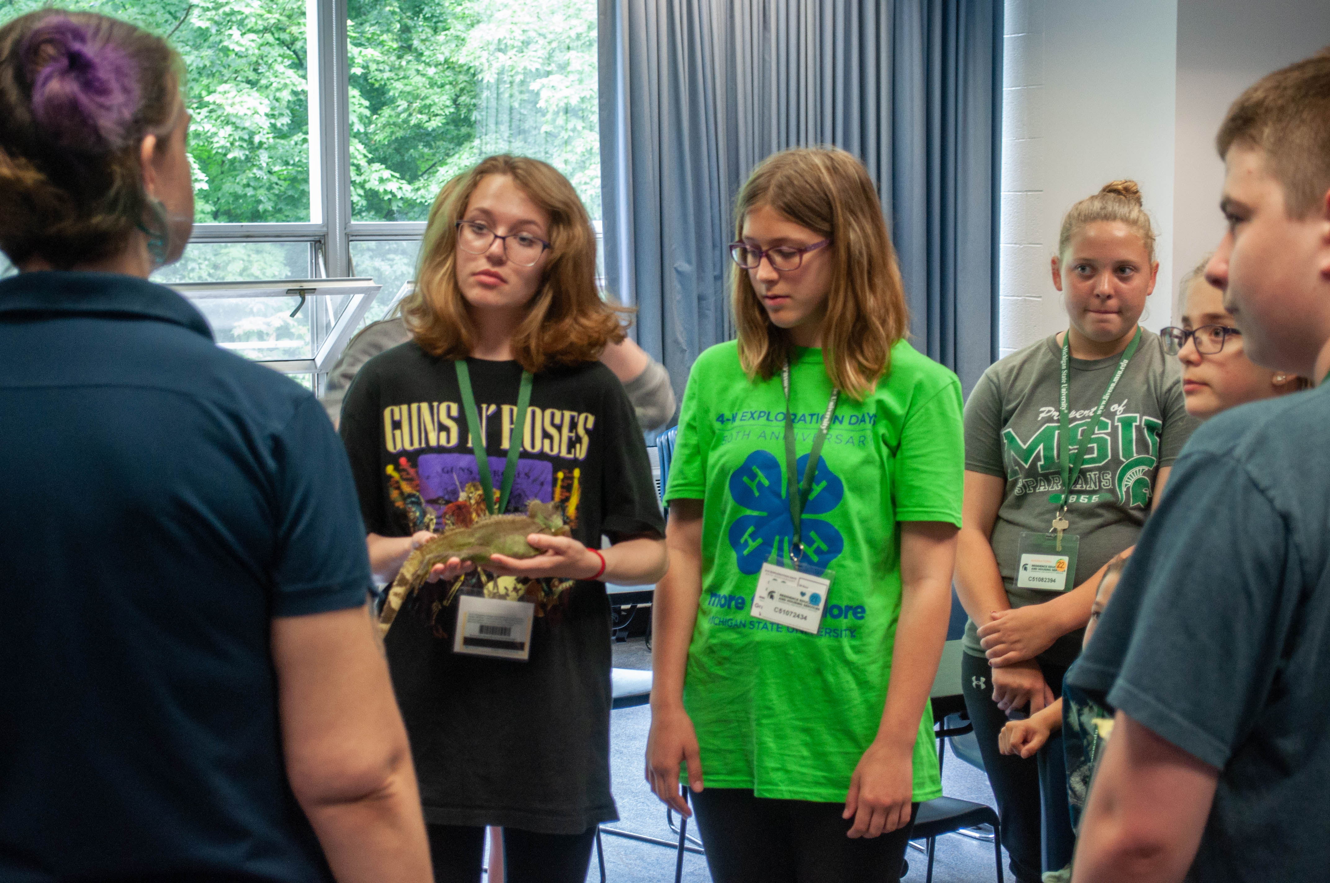 Children at a 4-H Breakout Session