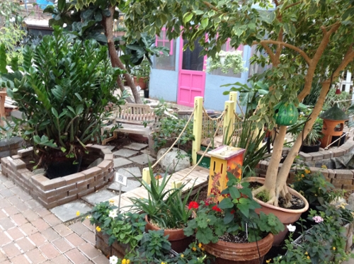 Indoor 4-H Children's Garden