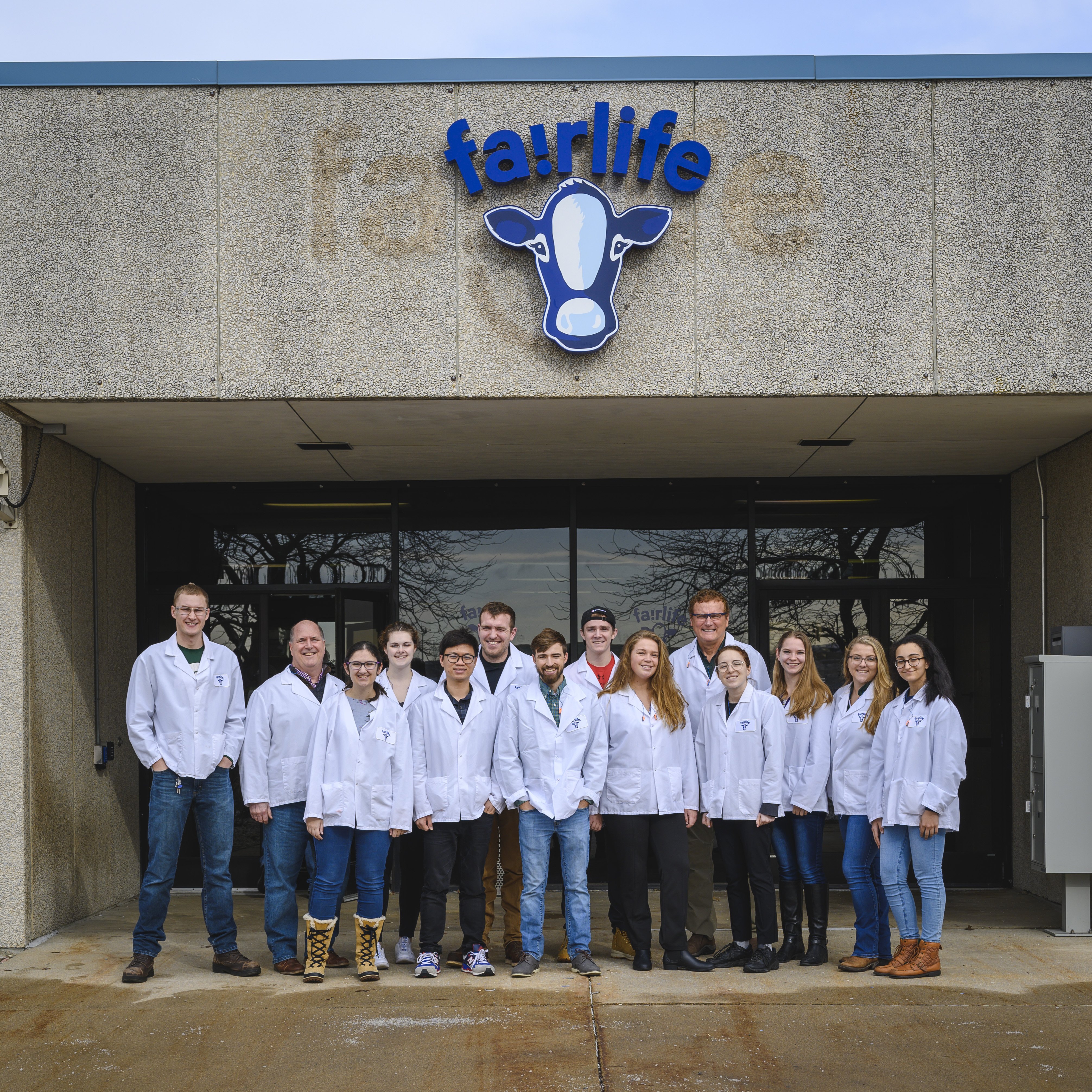 AFRE Undergrads visit FairLife Productions Facility