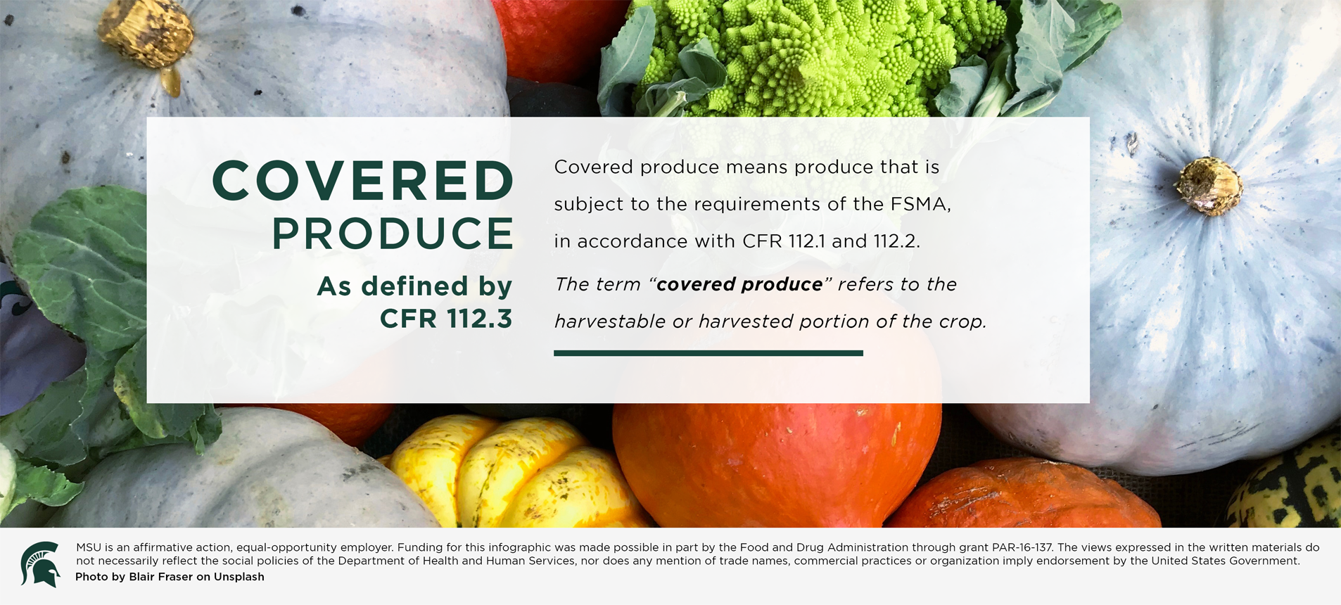 Covered Produce Infographic