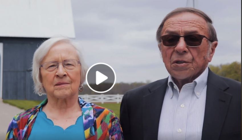 Noel and Sandra Stuckman at their farm.