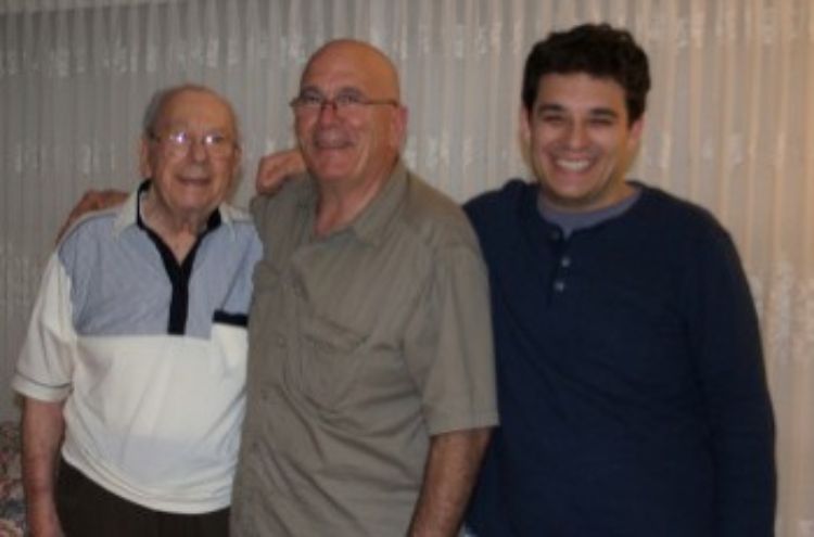 Three generations: Phil, Frank and Jared Saverino.