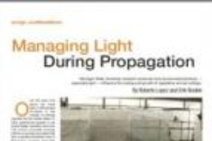 Managing light during propagation