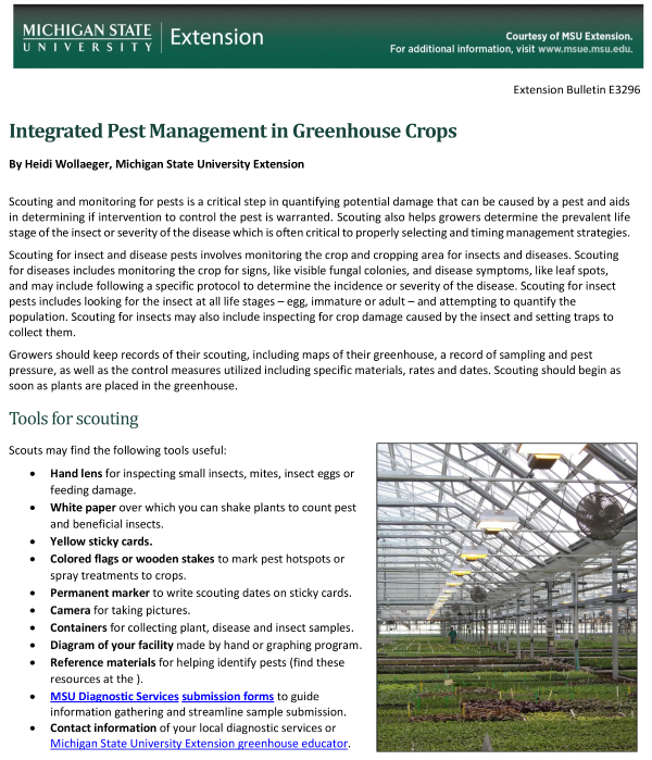 How to Develop a Pest Management Plan for Your Greenhouse