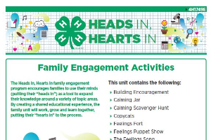 Heads In, Hearts In: Full Family Engagement Activity Book