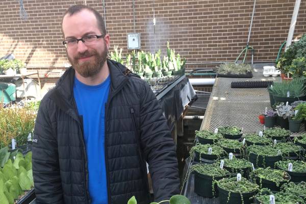 Tyler Hampton finds a new career path from horticulture - Department of ...