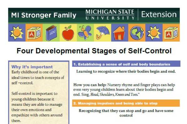 Four developmental stages clearance