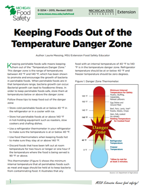 Food Safety Temperatures: Thermometer Types for Food Service
