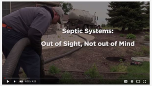 Septic systems: Out of sight, not out of mind