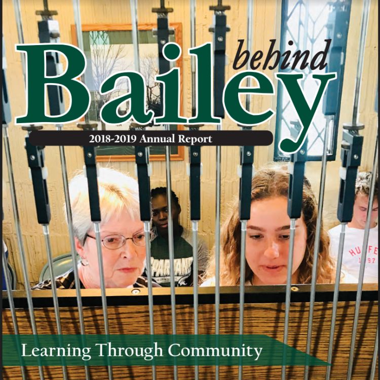 Cover page of the Bailey Scholars Program Annual Report
