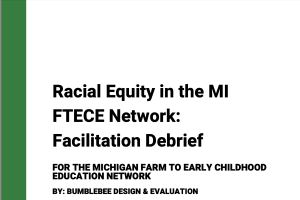 Racial Equity in the MI FTECE Network: Facilitation Debrief
