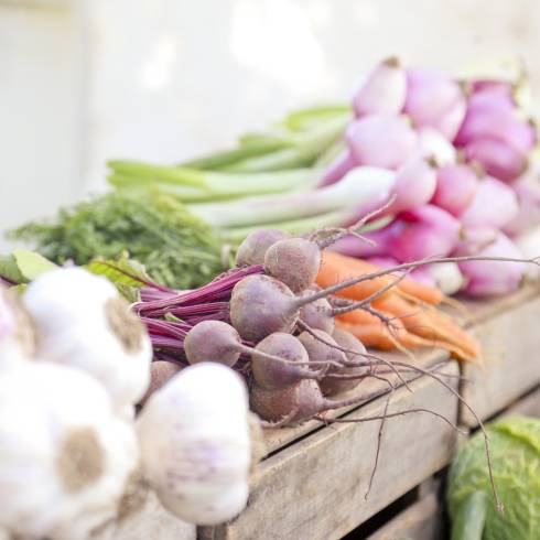 vegetable stand