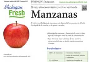 Michigan Fresh Spanish El Uso Almacenamiento Y Conservación De Manzanas Hni16sp Msu Extension