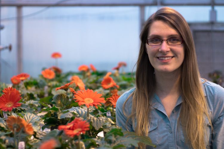 Horticulture Graduate Student Kellie Walters